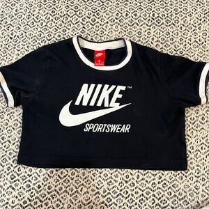 Nike cropped ringer tee